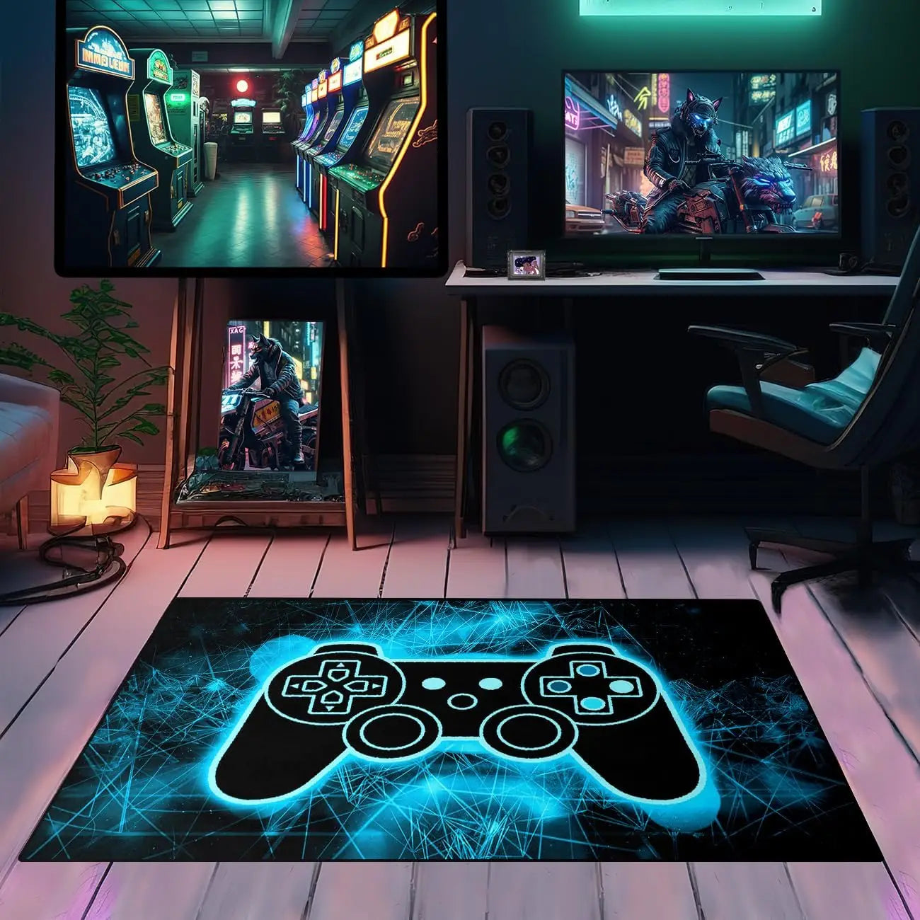 Beamix Gaming Controller Rug