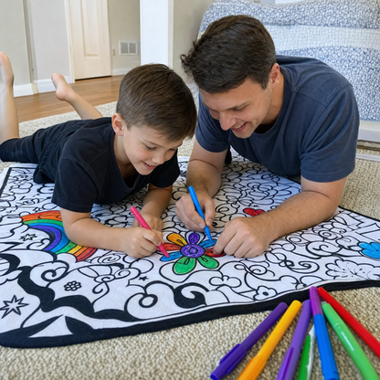 ColorCozy DIY Colouring Blanket - For the Whole Family