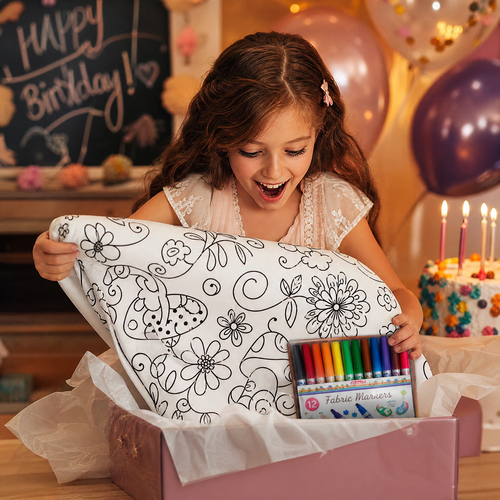 ColorCozy DIY Colouring Blanket - For the Whole Family