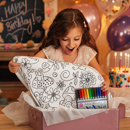 ColorCozy DIY Colouring Blanket - For the Whole Family