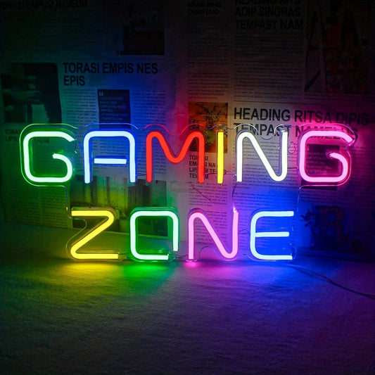 Beamix Gamepad LED Neon Sign for Gamer Room Decor
